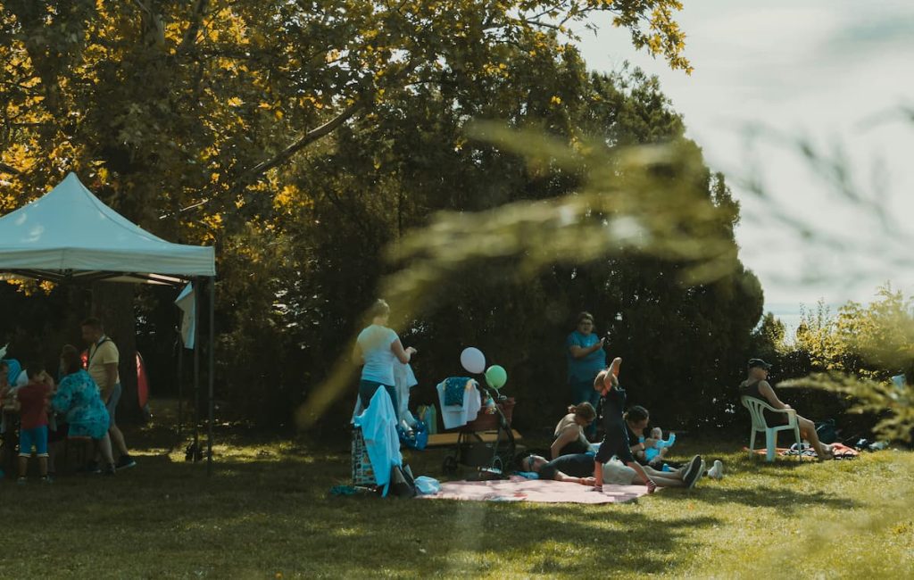 Carpa para reunión familiar - Click Carpas - Carpas plegables para eventos