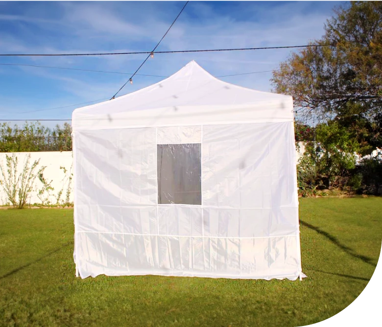Carpas 3x3m con laterales - Click Carpas