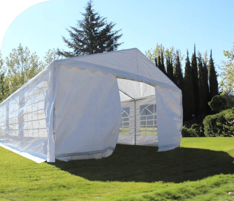 Carpas 5x10m con laterales - Click Carpas